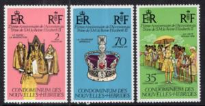 New Hebrides French 233-235 MNH VF