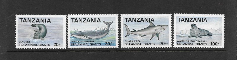 WHALE-SHARK - TANZANIA #950-3  MNH