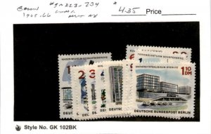 Germany - Berlin, Postage Stamp, #9N223-9N234 Mint NH, 1965 (AI)