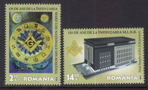 Romania 5688-5689 MNH VF