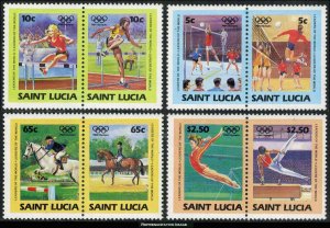 Saint Lucia Scott 665-668 Mint never hinged.