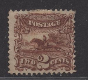 US SC# 113, MNG, Average/Fine, Single Stamp, CV $200.00