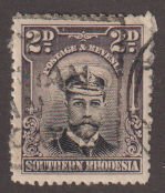 Southern Rhodesia 4 King George V 1924