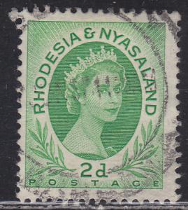 Rhodesia & Nyasaland 143 Queen Elizabeth II 1954