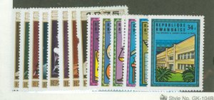 Rwanda #644/680  Single (Complete Set)