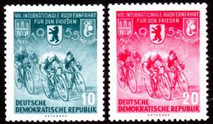 Germany-DDR  F-VF MHR MI. 470-1 Set MI.Value 2.20 Euros