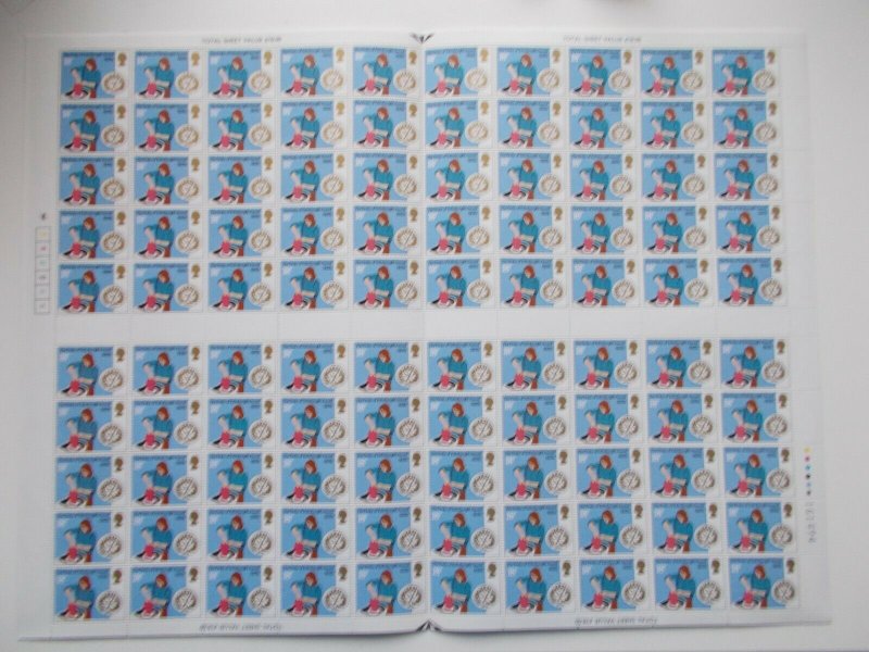 1981 Duke of Edinburgh Set of 4 in Complete Sheets of 100 SG1162-65 Cat £225 U/M