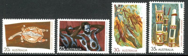 AUSTRALIA 1971 ABORIGINAL ART Set Sc 504-508 MNH