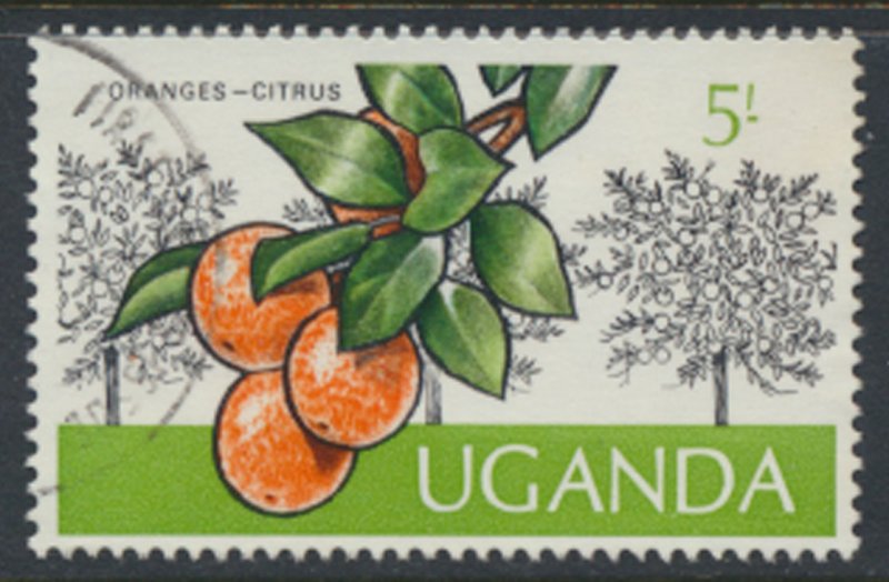 Uganda  SG 159  Used  1975  Orange    SC# 143  See scan