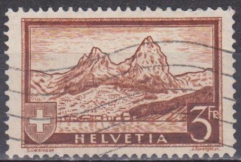 Switzerland #209 F-VF Used CV $5.25 (ST1316)  