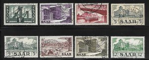 Saar - French Protectorate - Scott #232-245 - VF - Used - Complete Set