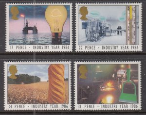 Great Britain 1129-1132 MNH VF