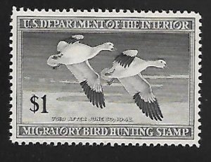 1947 United States, 1 $ Snow Geese MNH / **