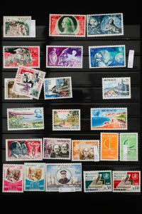 Monaco Mint Stamp Collection