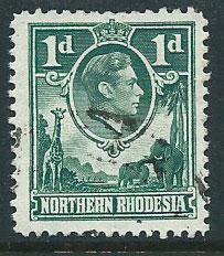 Northern Rhodesia  SG 28 Fine Used