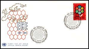 UN Geneva 27 Geneva U/A FDC