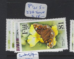 Fiji Butterfly SC 523-6 MNH (8gvi) 