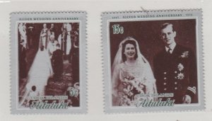 Aitutaki Scott #51-52 Stamps - Mint NH Set