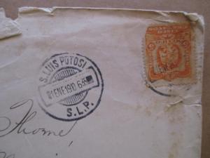 1910 Mexico To USA Cover - (XX120)