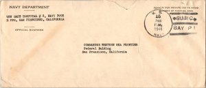 United States Fleet Post Office U.S. Naval Base Hospital #2, Navy 3002 Penalt...