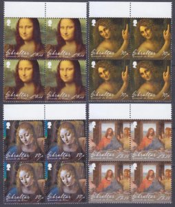 2019 Gibraltar 1929VB-1932VB 500 years since Leonardo da Vinci's death 7...