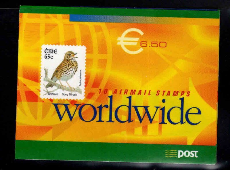 Ireland Scott 1526 Bird stamp booklet