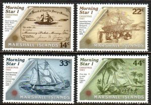 Marshall Islands Sc #82-85 MNH