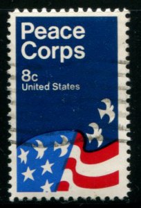 1447 US 8c Peace Corps , used