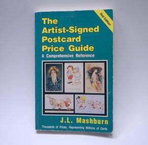 Artist Signed Postcard Price Guide Mashburn Comprehensive Reference Philatelic