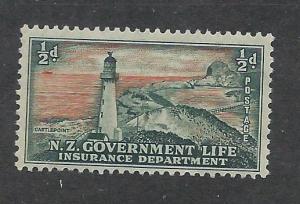 NEW ZEALAND SC# OY29 F-VF OG 1947