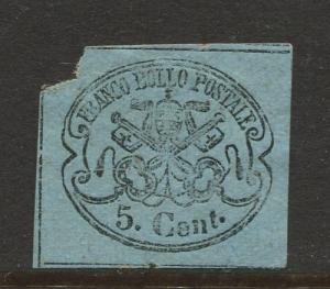 STAMP STATION PERTH Italy #14?  Roman States Mint Imperforate CV$?