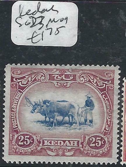 MALAYA KEDAH  (P2206B) COW  25C  SG 23  MOG