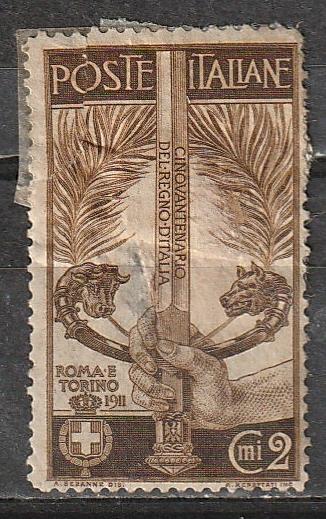 3119 Italy Mint OGH _ tear & thinned - filler only