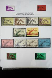 US NJ Mint Trout Stamp Collection