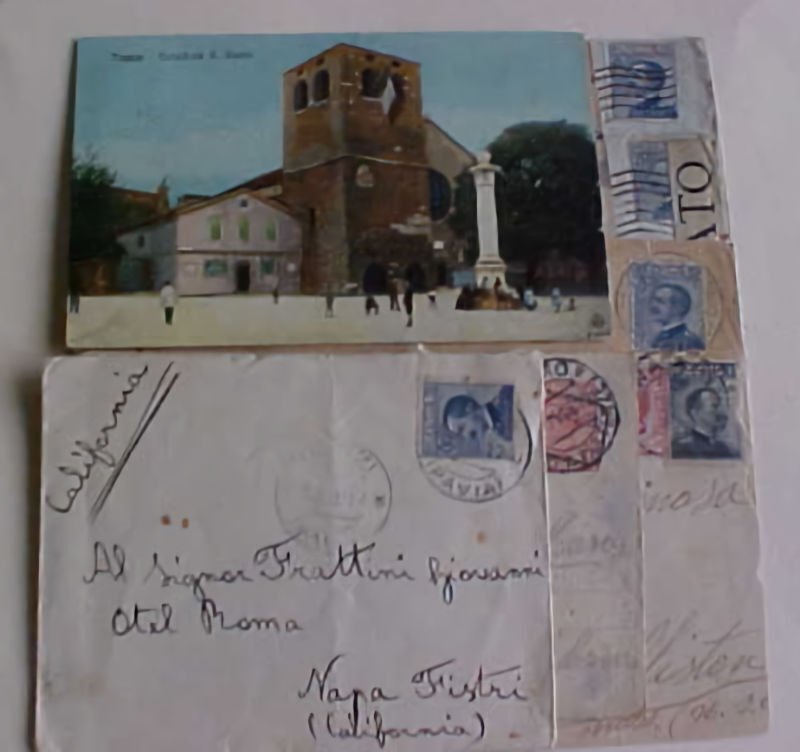 ITALY  9 CENSORED SMALL COVERS  1 TRIESTE 1916-1919 ALL TO USA