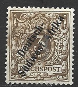 COLLECTION LOT 14793 GERMAN SOUTH WEST AFRICA #1 1897 CV+$12