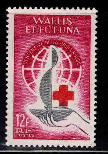 Wallis and Futuna Islands Scott 165 MNH** Red Cross stamp