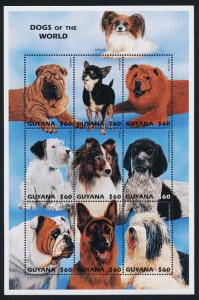 Guyana 3230 MNH Dogs