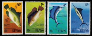 Kenya Scott 68-71 Mint never hinged.