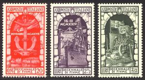 ITALY 40% of CAT SALE - #315-21 Mint NH