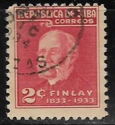 Cuba #319 Dr. Carlos Finlay used