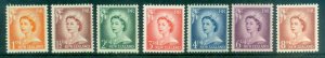 New Zealand 1955-59 QEII Redrawn MLH