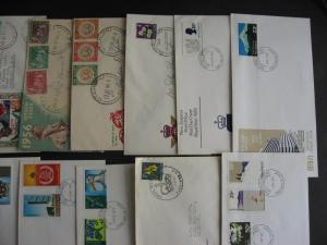 NEW ZEALAND 20 First Day Covers, FDCs, clean group, check them out!