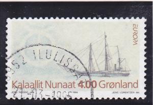 Greenland  Scott#  268  Used