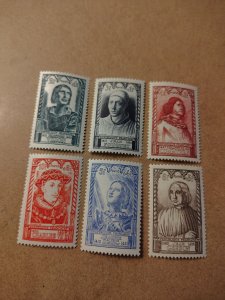 (4396) France Semi postal #B206-B212