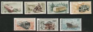 HUNGARY Scott 1141-7 MNH**  stamp set 1955