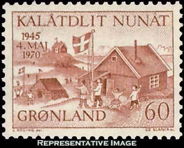 Greenland Scott 76 Mint never hinged.