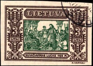 Lithuania #264a-271a, Complete Set(8), 1932, Used, CTO