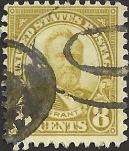 # 640 USED OLIVE GREEN ULYSSES S. GRANT