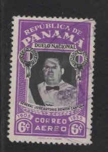 Panama  Scott C153 Used 1955 stamp